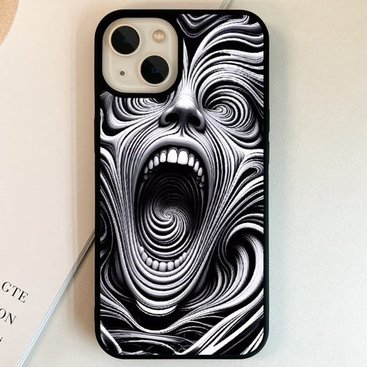 Twisted Mind Scream Glass Case