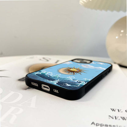 Celestial Ocean Harmony Glass Case