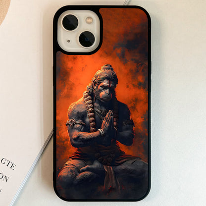 Sacred Hanuman Fire Glass Case