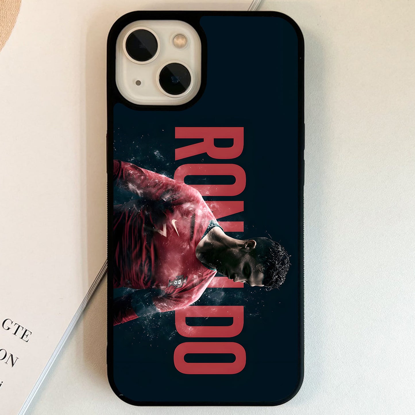 Ronaldo Power Mode Glass Case