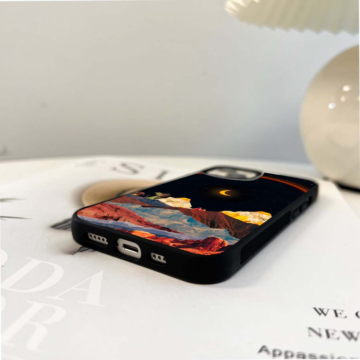 Celestial Desert Mirage Glass Case