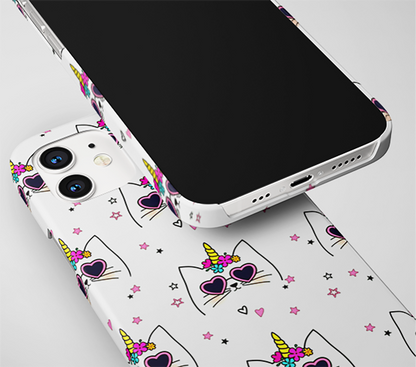 Party Cat Slim Case Cover With Same Design Holder