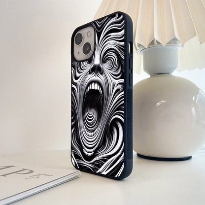 Twisted Mind Scream Glass Case