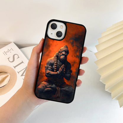 Sacred Hanuman Fire Glass Case