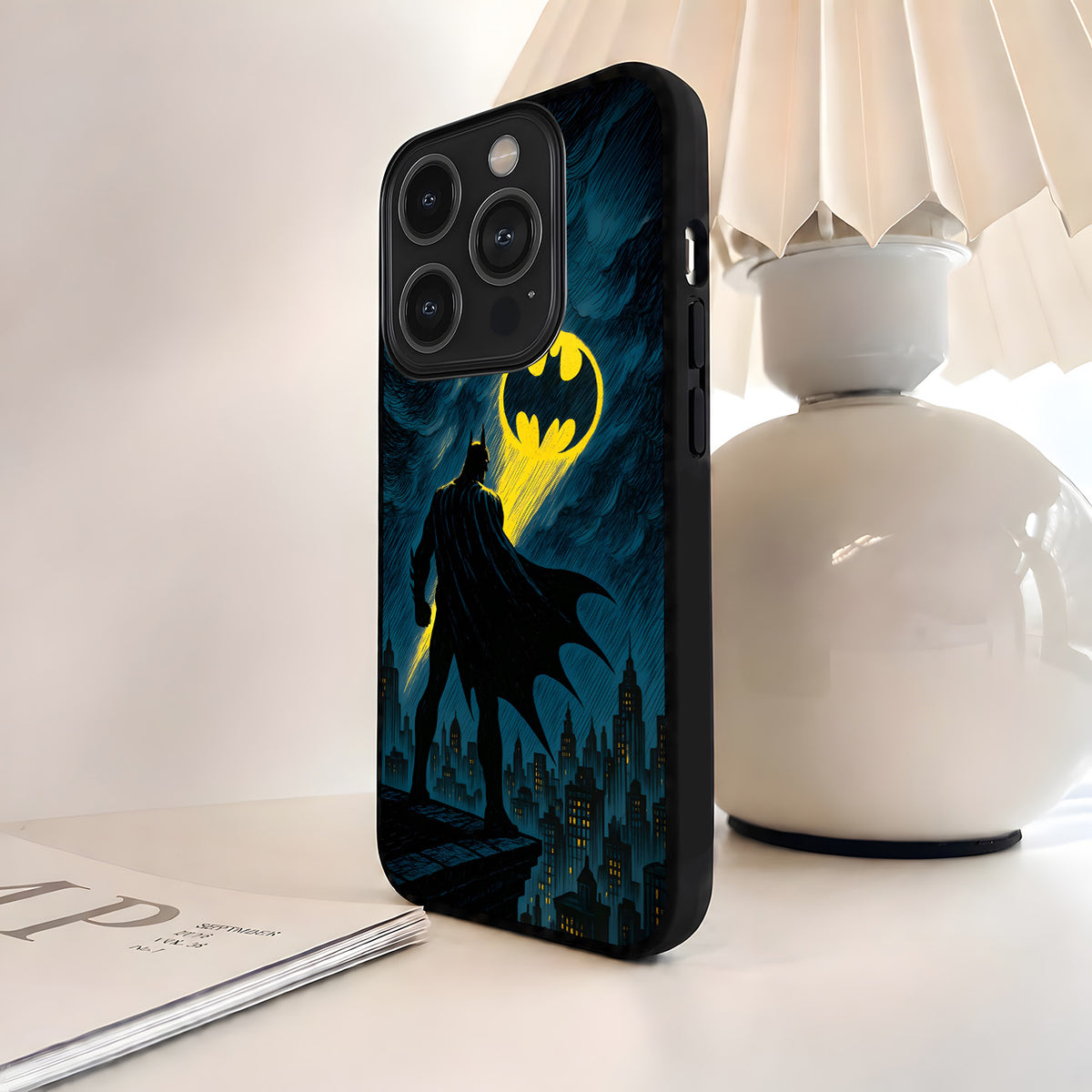 Batman Night Signal Glass Case