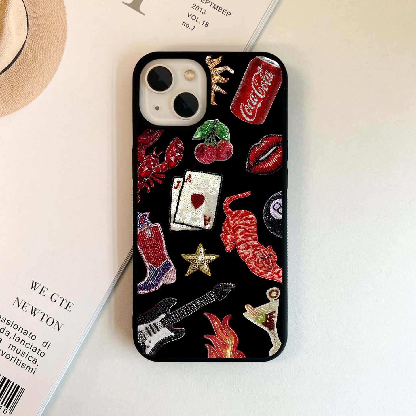 Retro Rebel Spark Glass Case