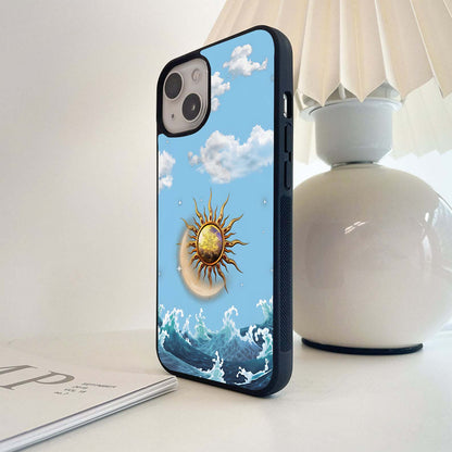 Celestial Ocean Harmony Glass Case