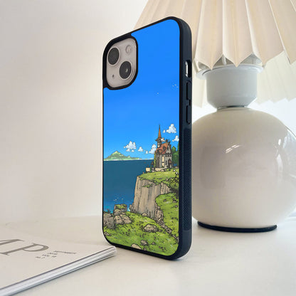 Chapel Cliff Calm Glass Case