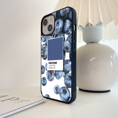 Pantone Blueberry Pie Glass Case