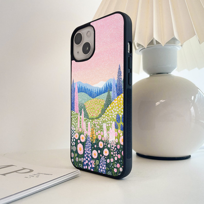 Snowfall Meadow Magic Glass Case