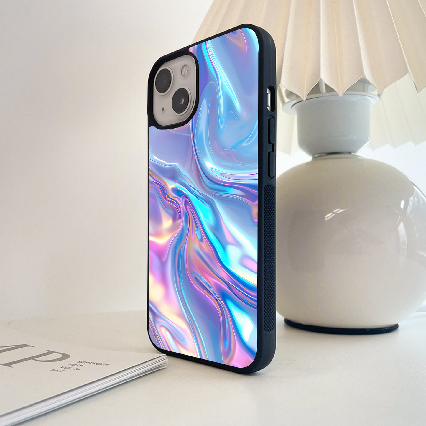 Crystal Wave Flow Glass Case