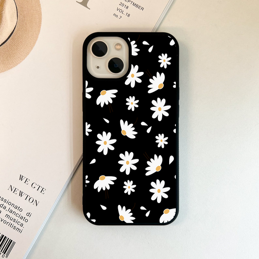 Twilight Flower Pop Glass Case