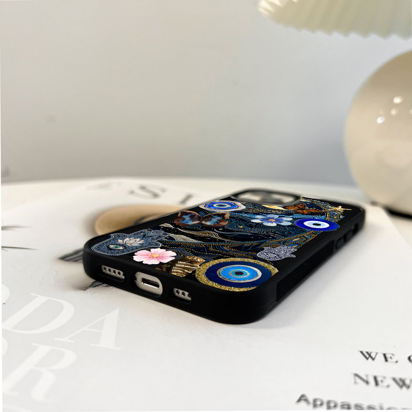 Mystic Moon Charm Glass Case