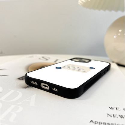 Slow Down Often Quote Glass Case