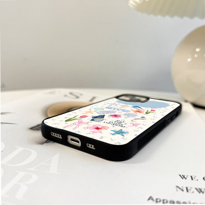 Poetic Ocean Charm Glass Case