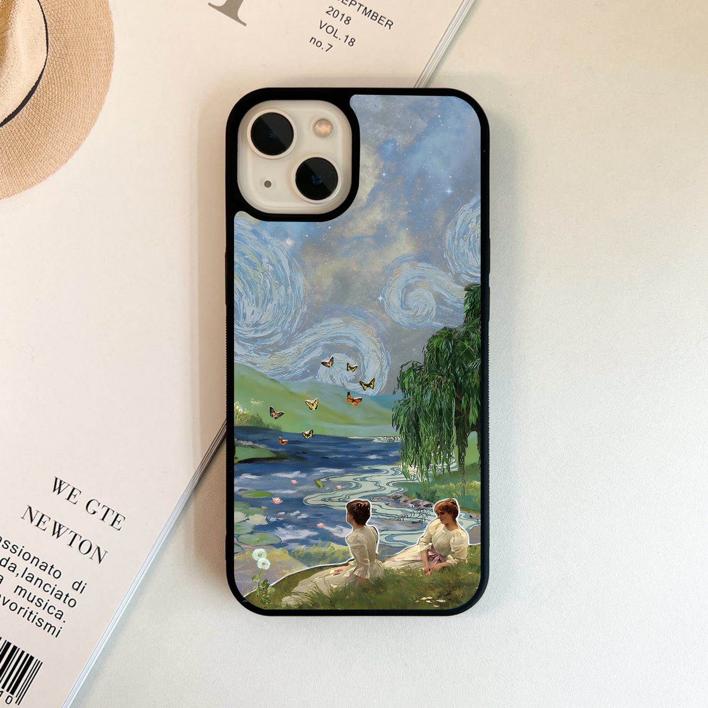 Ocean Sunset Trust Glass Case