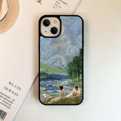 Ocean Sunset Trust Glass Case