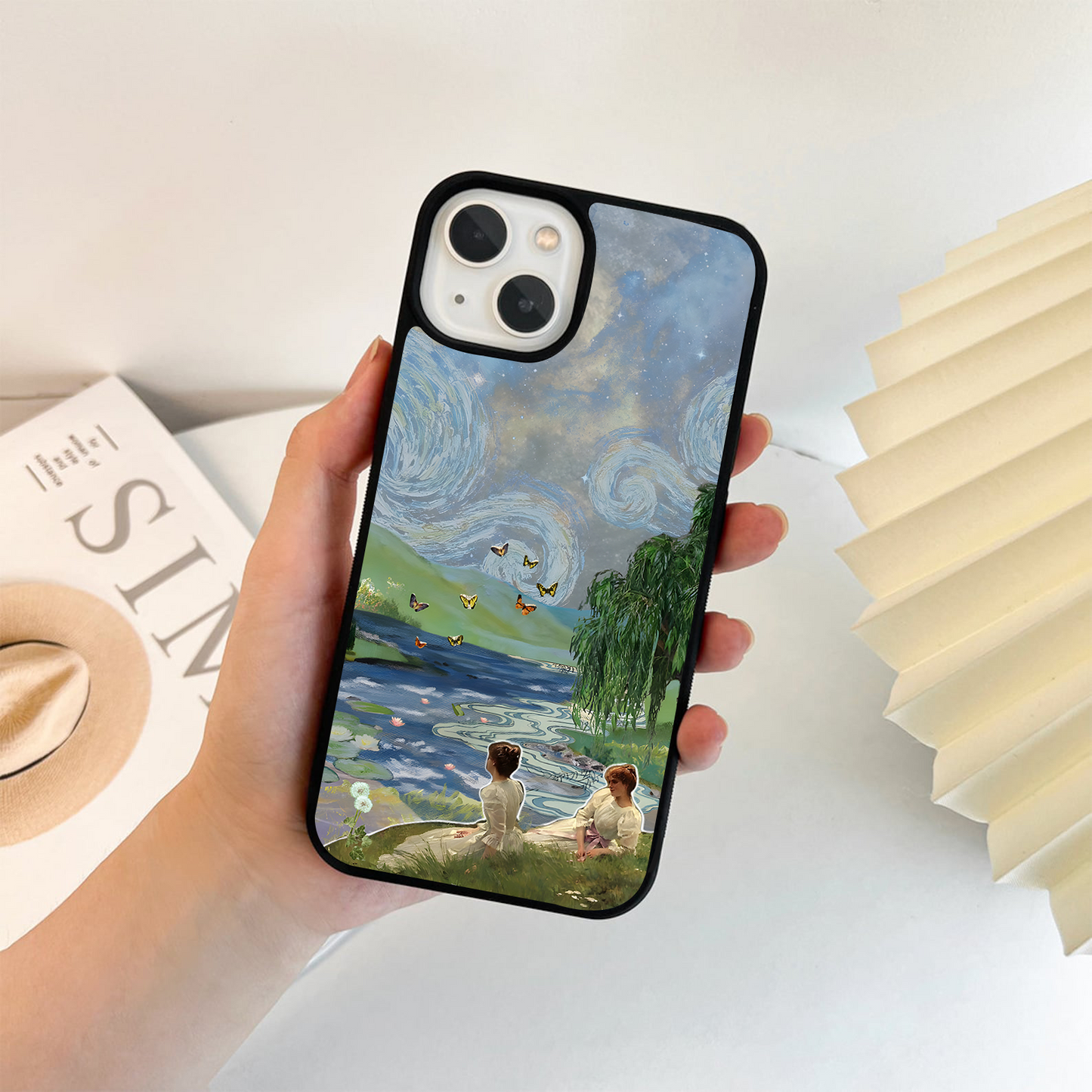 Ocean Sunset Trust Glass Case