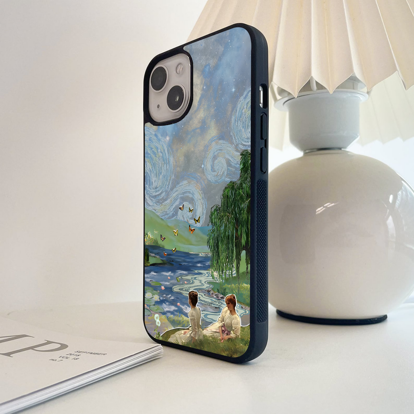 Ocean Sunset Trust Glass Case