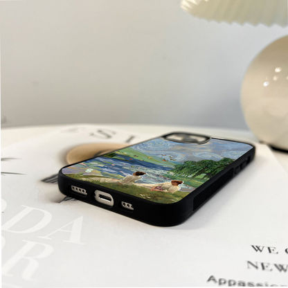 Ocean Sunset Trust Glass Case