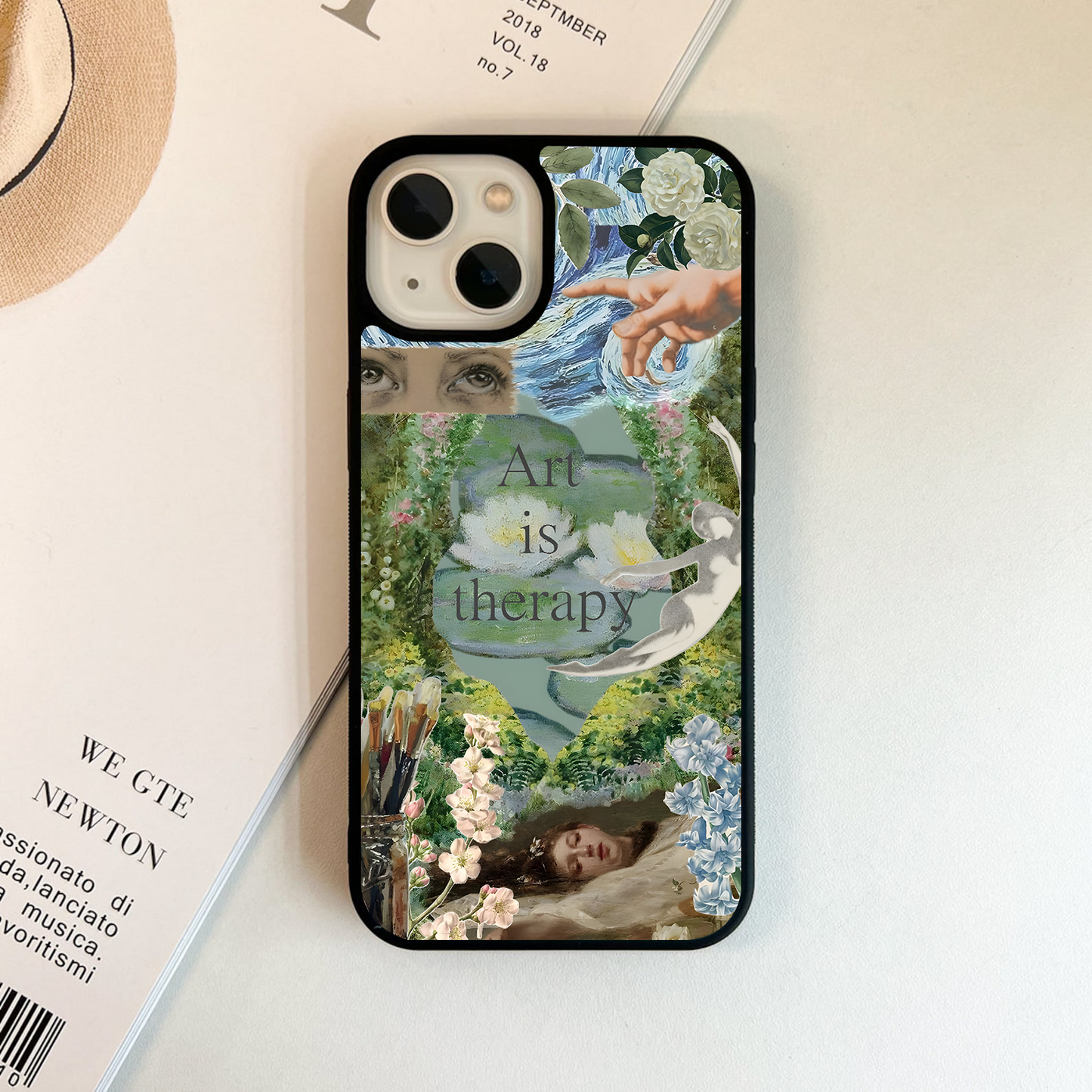 Painted Soul Bloom Glass Case