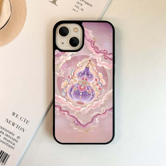 Celestial Blossom Aura Glass Case