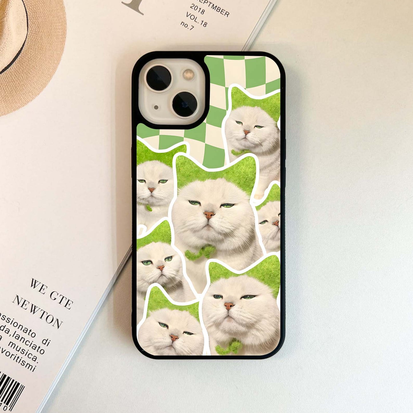 Cats Ethereal Bloom Glass Case