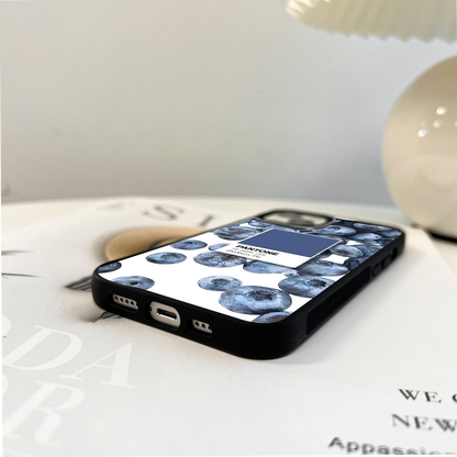 Pantone Blueberry Pie Glass Case