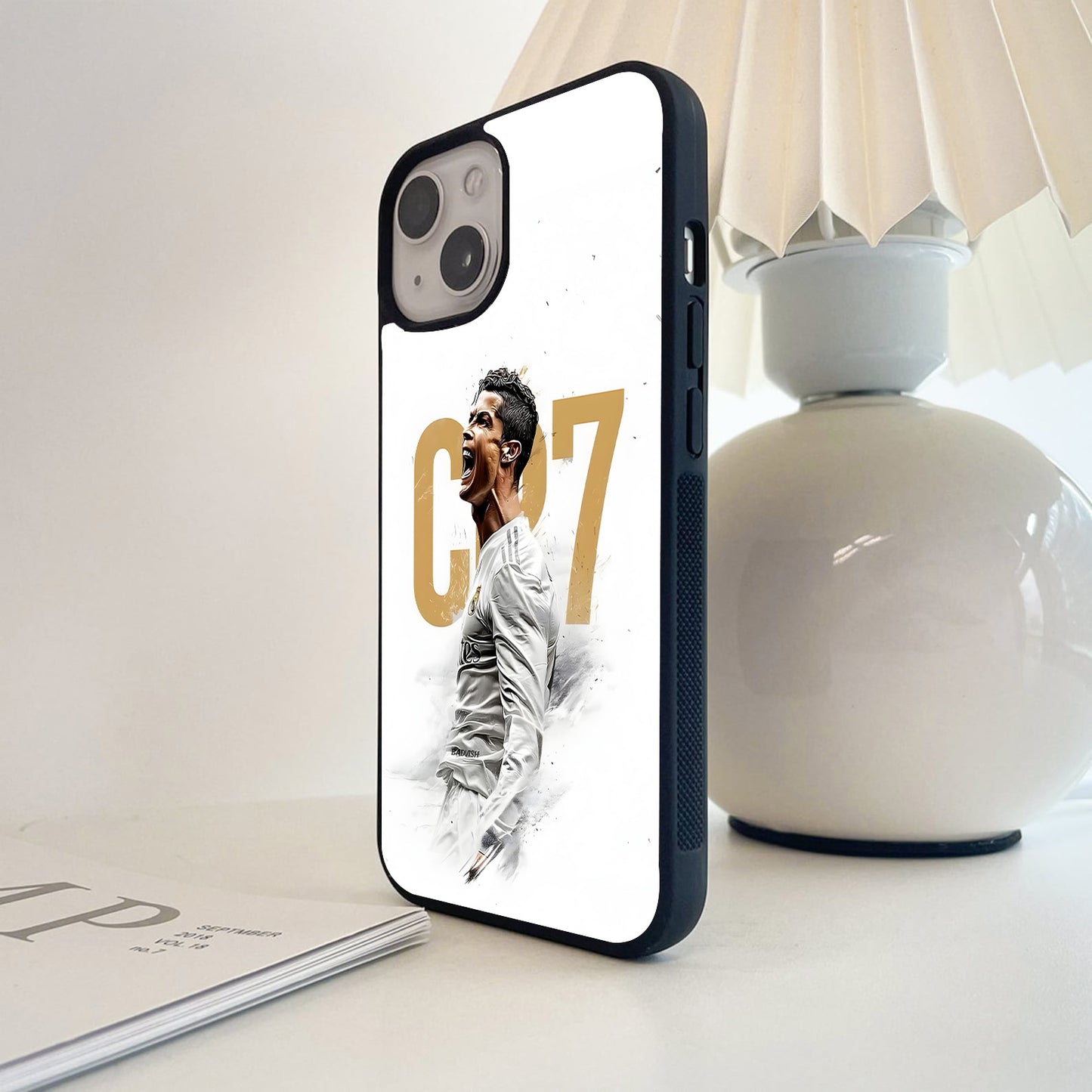Ronaldo Real Madrid Legend Glass Case