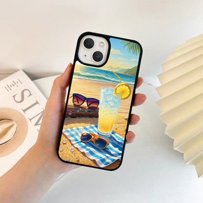 Sunny Lemon Escape Glass Case