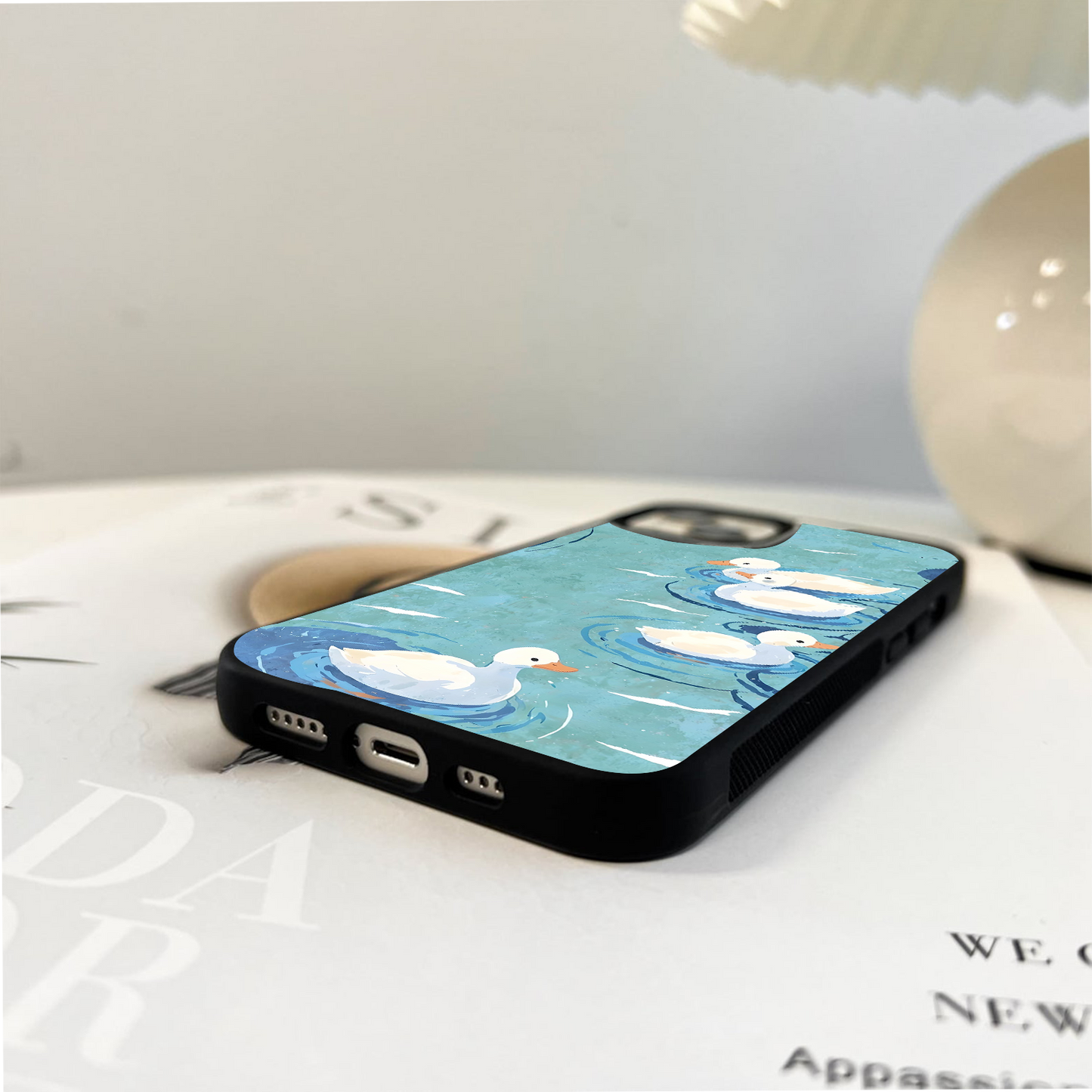 Quack Ripple Harmony Glass Case