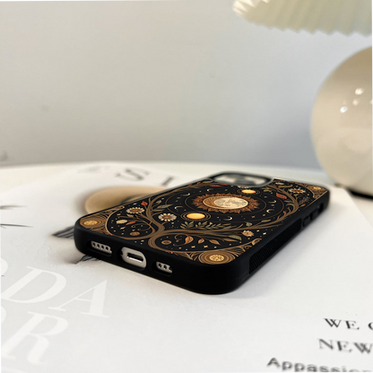 Tarot Cards Mystical Glass Case