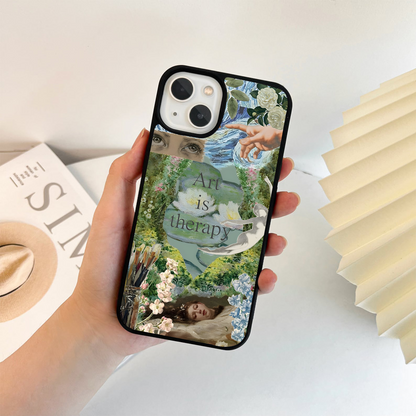 Painted Soul Bloom Glass Case