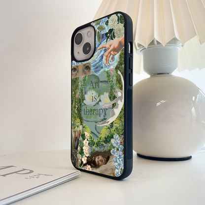 Painted Soul Bloom Glass Case