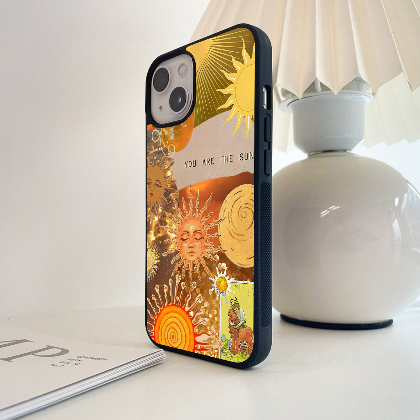 Radiant Sun Strength Glass Case