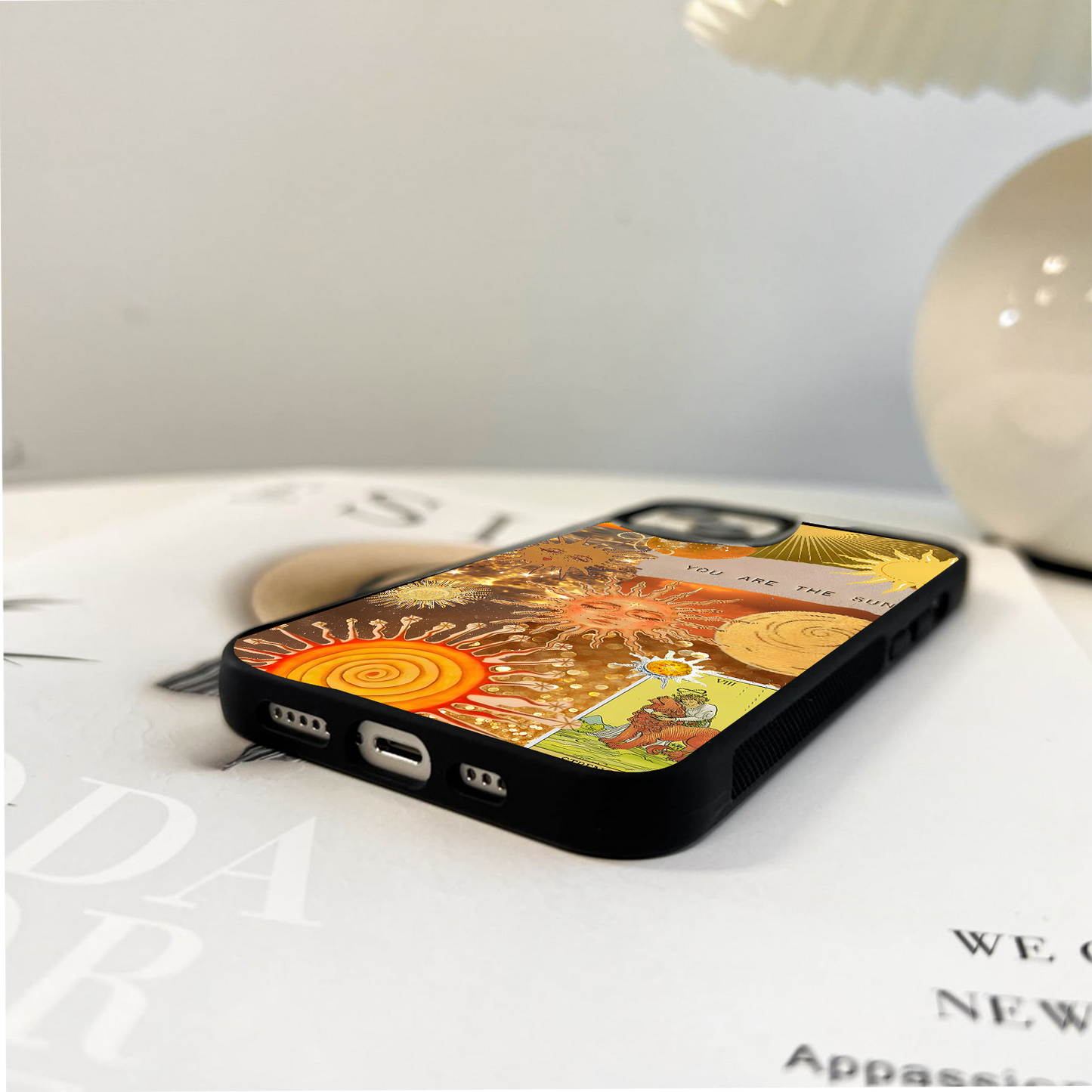 Radiant Sun Strength Glass Case