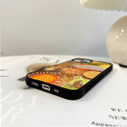 Radiant Sun Strength Glass Case