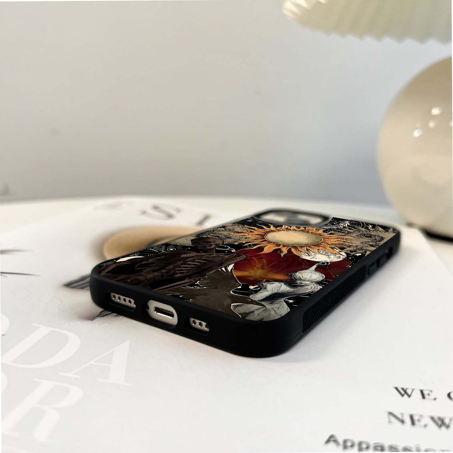 Celestial Shadows Glass Case