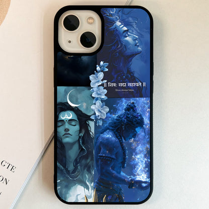Mahadev Eternal Grace Glass Case
