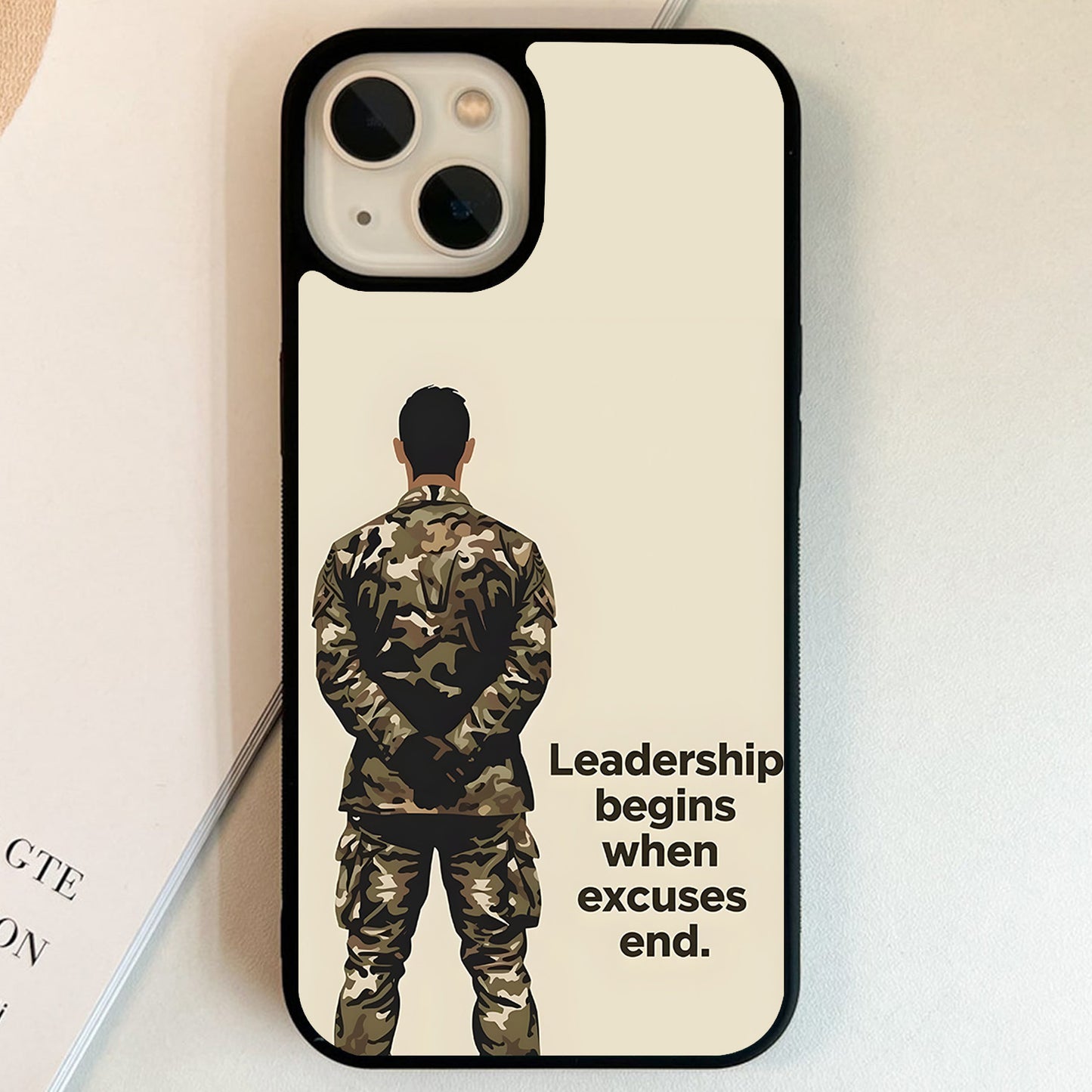 Leadership Without Excuses Glass Case