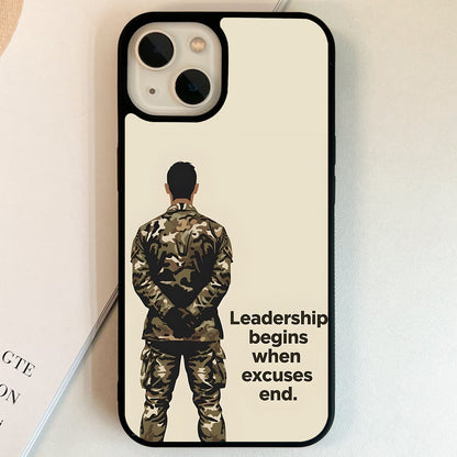 Leadership Without Excuses Glass Case