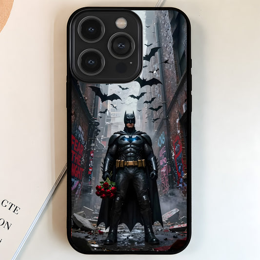 Batman Rose Knight Glass Case