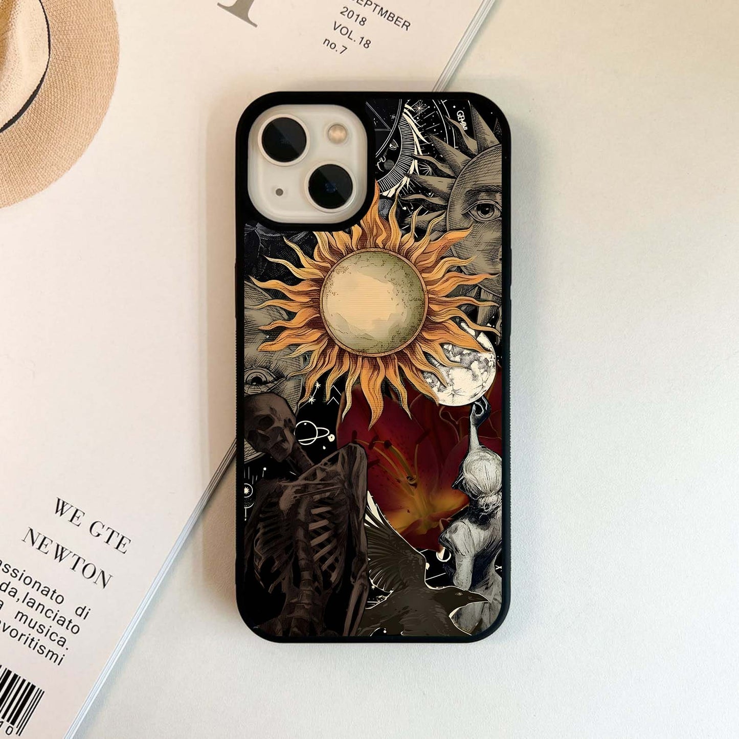 Celestial Shadows Glass Case