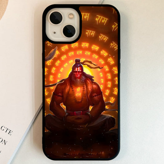 Shri Ram Hanuman Meditation Glass Case