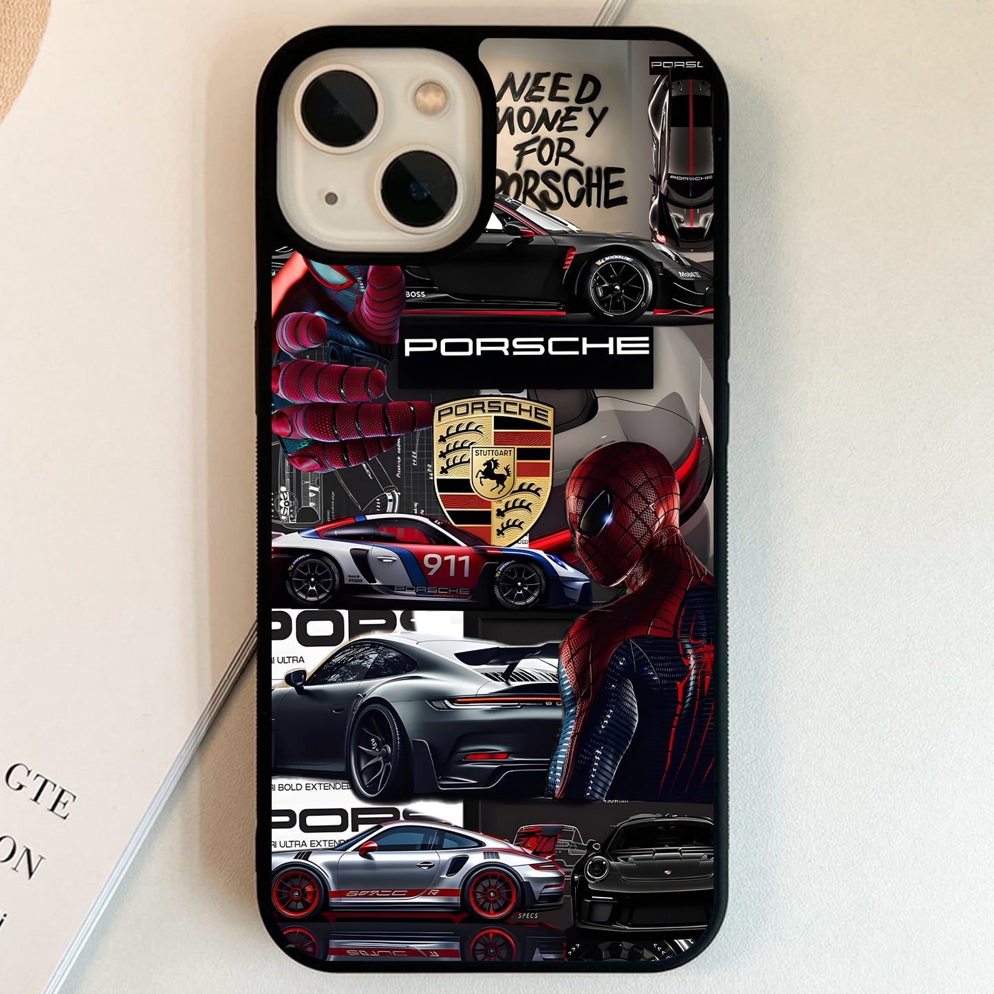 Porsche Spider Racing Glass Case