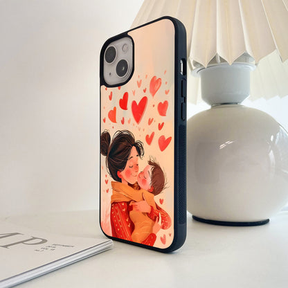Mom's Endless Love Glass Case