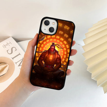Shri Ram Hanuman Meditation Glass Case