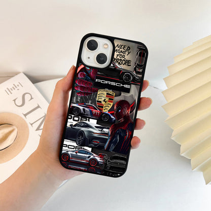 Porsche Spider Racing Glass Case