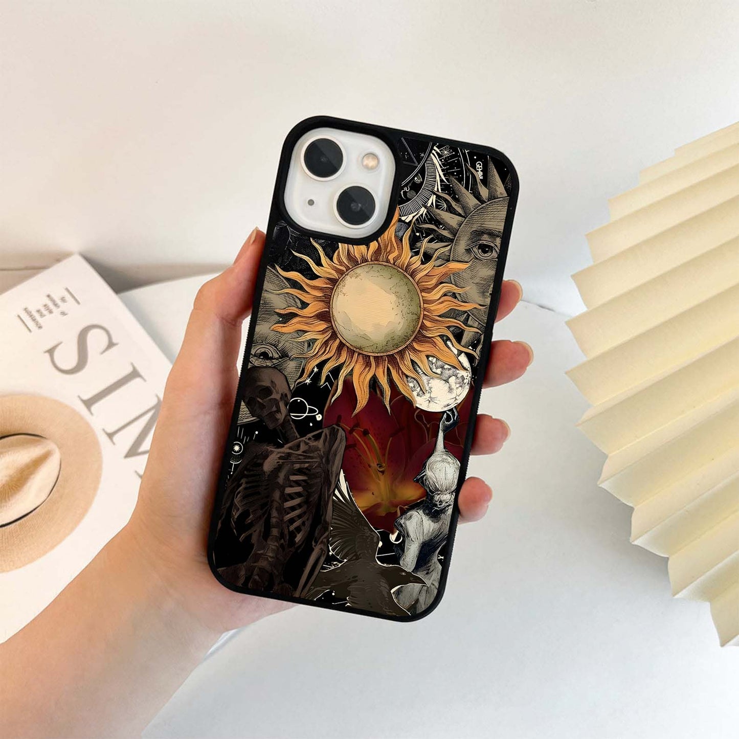 Celestial Shadows Glass Case