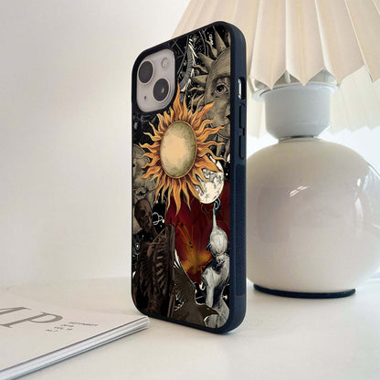 Celestial Shadows Glass Case